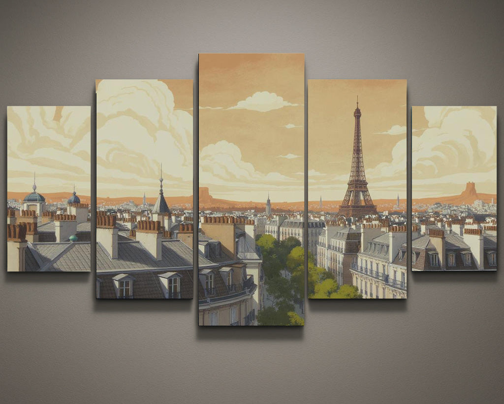 Parisian Rooftop Silver